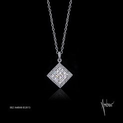 Cushion Shape Matrix Pendant