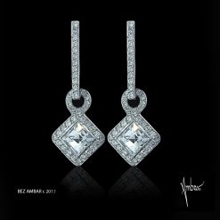 Blaze Dangle Drop Earrings -Zinnia