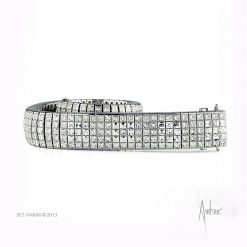 Five-Row Blaze and Quadrillion Linear Bracelet