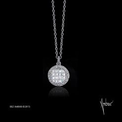 Round Shaped Blaze Matrix Pendant