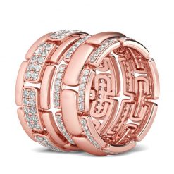 Jeulia Art Deco Round Cut Sterling Silver Set