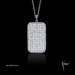 Matrix Dog-Tag Identity Pendant