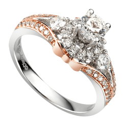 NHẪN KIM CƯƠNG VÀNG 14K DISNEY|PNJ MICKEY SNOW WHITE & THE SEVEN DWARFS DDDDH000121