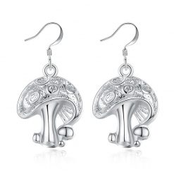 Lovely Mushrooms S925 Silver Earrings