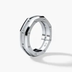 GRANT Mens Gold Wedding Band