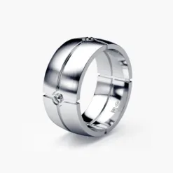 CORTEZ Comfort Fit Mens Gold Wedding Band