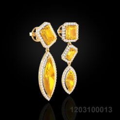 Freedom Citrine Earrings