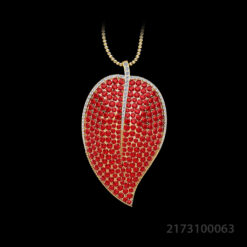 Mặt dây đá Ruby