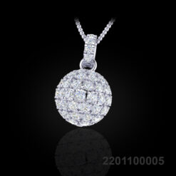 Diamond Ball Necklace