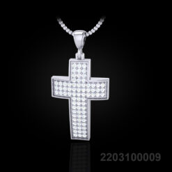 Diamond Pavé Cross Pendant