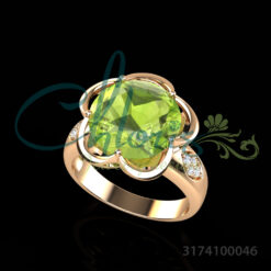 Nhẫn đá Peridot