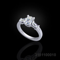 Three Stone Diamond Ring
