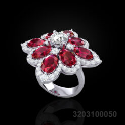 Phoenix Flower Ring