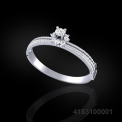 Cluster Diamond Bangle