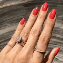 Radiant Cut White Sapphire 925 Sterling Silver Rose Gold 3-Piece Bridal Sets