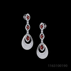 Teardrop Chandelier Statement Earrings