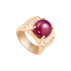 Nhẫn Nam đính đá Ruby Vàng 18K PNJ RBDDY000159