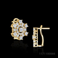 Dandelion Diamond Earrings