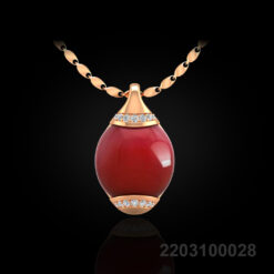 Red Moon Pendant