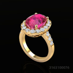 Nhẫn nữ đá Ruby