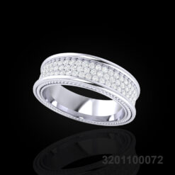 Rope Diamond Eternity Ring
