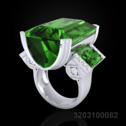 Unique Tourmaline Cocktail Ring