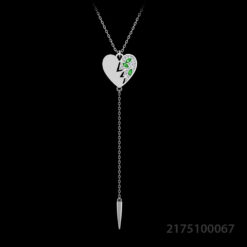 Completed Heart Necklace