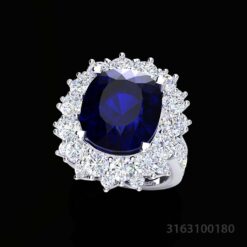 Royal Blue Sapphire Ring