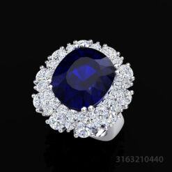 Royal Blue Sapphire Ring