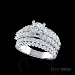 Custom Designed Diamond Ring