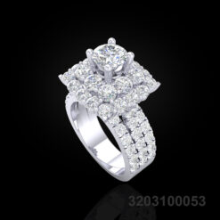 Cluster Diamond Ring