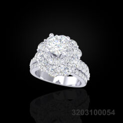 Floral Diamond Ring