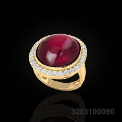 Classic Cabochon Ruby Ring