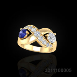 Birthstone Infinity Ring