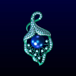 Tulip Flower Pendant