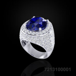 Sapphire Boss Ring