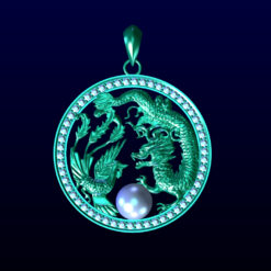 Dragon & Phoenix Pendant