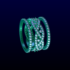 Intertwined Eternity Ring