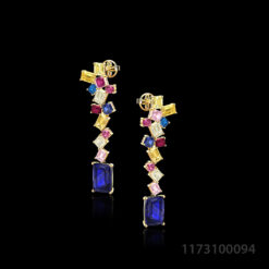 Rainbow Drop Earrings