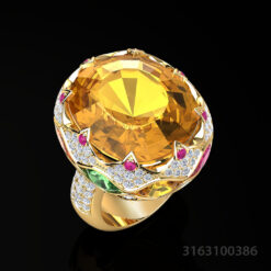 Faith Hope Sapphire Ring