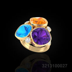 Trilogy Gemstones Ring