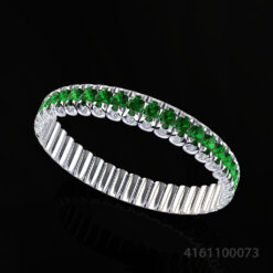 Emerald Eternity Bangle