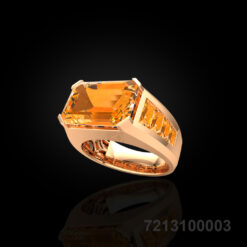 Men's Citrine Ring