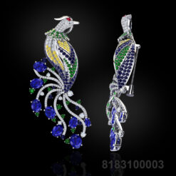 Beautiful Peacock Brooch