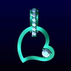 Heart frame Pendant