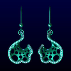 Freeform Drop Earrings