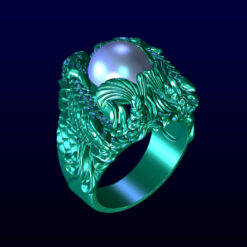 Twin Dragon Ring