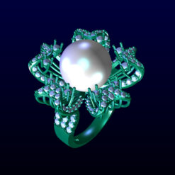 Pearl Flower Ring