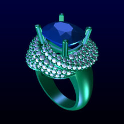 Spiral Cocktail Ring