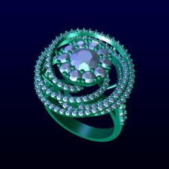 Spiral Cluster Ring